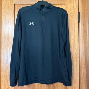 Under Armour Men's Black Quarter-Zip Lightweight Jacket